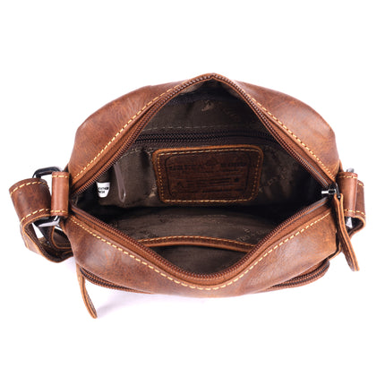 Greenwood Carter Leather Crossbody Bag Sandal