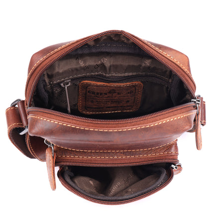 Greenwood Archer Leather Crossbody Bag Sandal