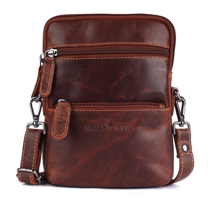 Greenwood Leather Weston Crossbody Bag, Vintage Sandal