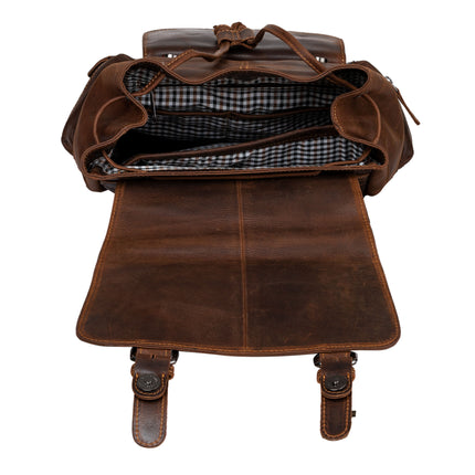 MIDLAND LEATHER BACKPACK - Unisex GW6802SAN
