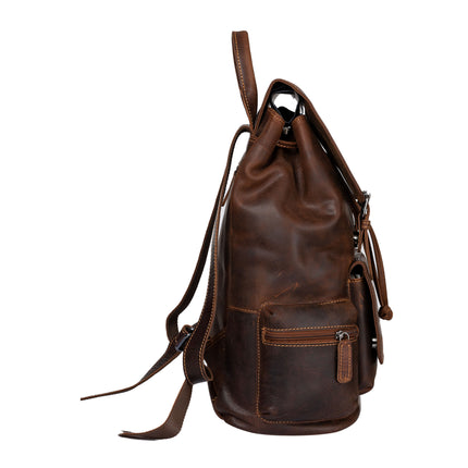 MIDLAND LEATHER BACKPACK - Unisex GW6802SAN