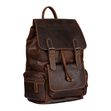 MIDLAND LEATHER BACKPACK - Unisex GW6802SAN
