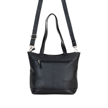 Wildera Leather “Rowan” Tote Bag – Premium Full-Grain Leather Shoulder & Crossbody