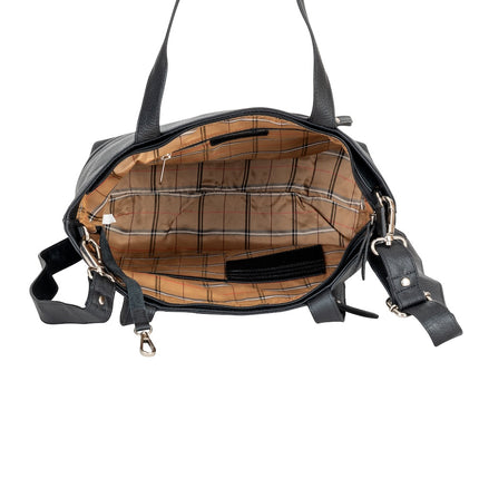 Wildera Leather “Rowan” Tote Bag – Premium Full-Grain Leather Shoulder & Crossbody