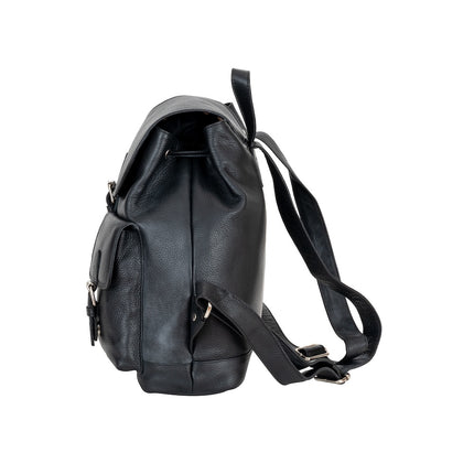 Wildera Leather “Raven” Backpack – Premium Full-Grain Leather Daypack