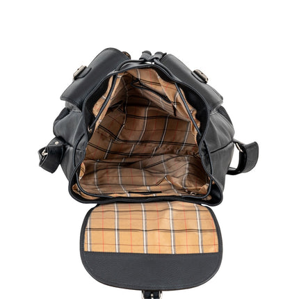 Wildera Leather “Raven” Backpack – Premium Full-Grain Leather Daypack