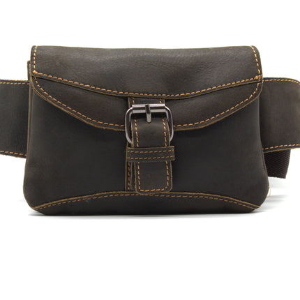 Leather Women Waist Pack Jax - Brown GW196630BRN