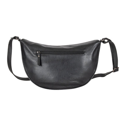 Greenwood Leather Harper Crescent Shoulder Bag