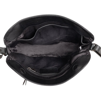 Greenwood Leather Harper Crescent Shoulder Bag
