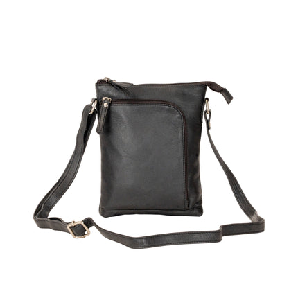 Hazel Black Mini Crossbody Bag