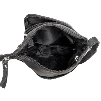 Hazel Black Mini Crossbody Bag