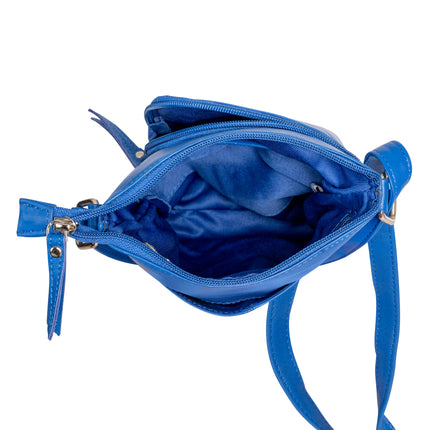 Hazel Royal Blue Crossbody Bag
