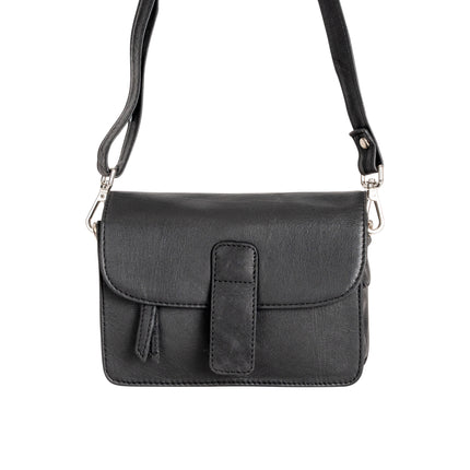 Leather Mobile Bag GW6814 Black