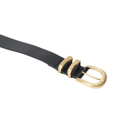 Greenwood Leather Elara Classic Leather Belt - Pack of 5 LB010BLK