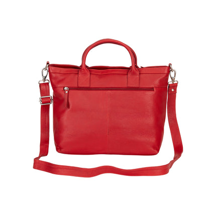Greenwood Leather Scarlett Tote Bag GW2068RED