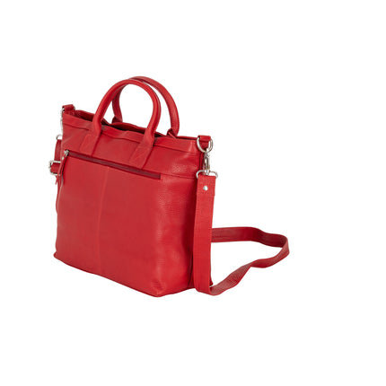 Greenwood Leather Scarlett Tote Bag GW2068RED