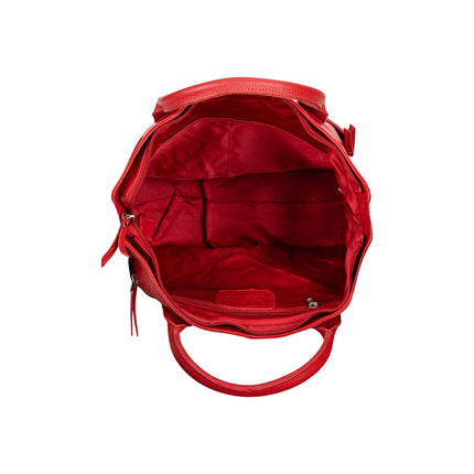 Greenwood Leather Scarlett Tote Bag GW2068RED