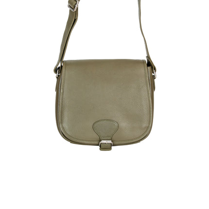 Wildera Leather “Lennon” Crossbody Bag – Full-Grain Leather Shoulder Bag