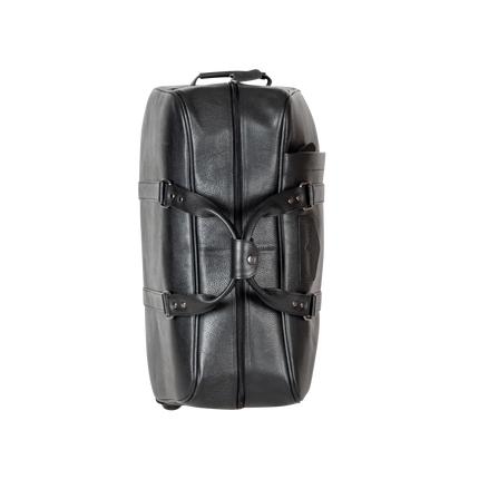 Leather Trolly Bag Voyager - BLK