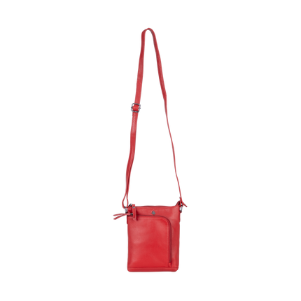 Hazel Red Mini Crossbody Bag