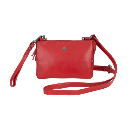 Leather Shoulder Bag GW6850RED