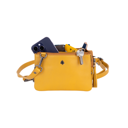 Leather Shoulder bag GW6850YLW