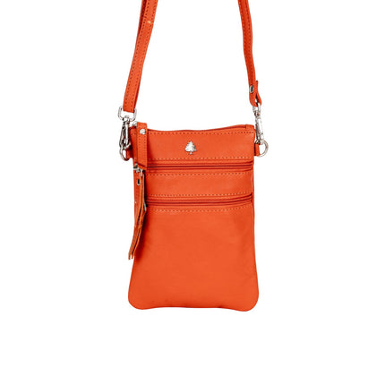 Leather Sling Bag Kempsey - Orange GW196625ORG