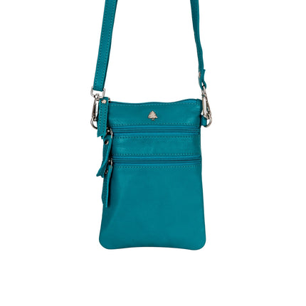 Leather Sling Bag Kempsey - Turquoise GW196625TUR