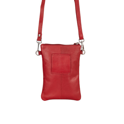 Leather Sling Bag Kempsey - Red GW196625RED