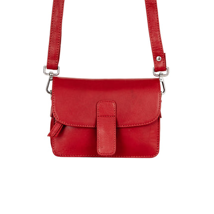 Leather Mobile Bag GW6814 Red