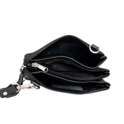 Leather Shoulder bag GW6850BLK