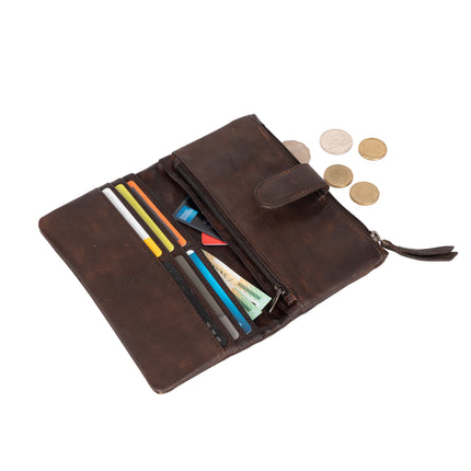Leather Ladies Wallet GW2250BRN