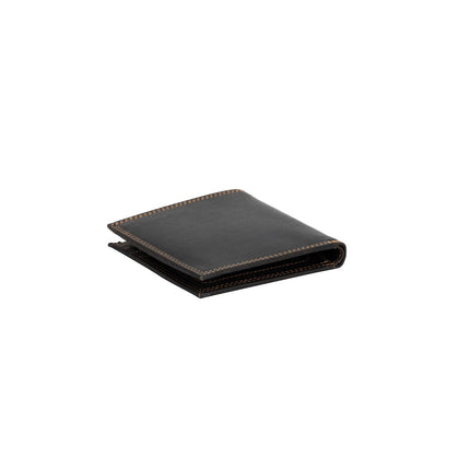 Greenwood Leather “Auckland” Men’s Bifold RFID Wallet – Genuine Leather Slim Wallet with Gift Box