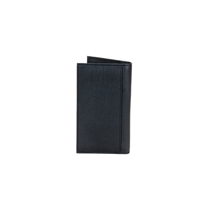 Greenwood Leather “Monroe” Ladies’ Long Leather Wallet – Rodeo Style Checkbook Wallet with RFID Protection