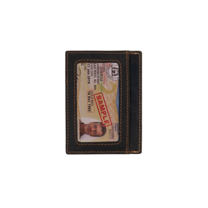 Leather Card Holder - GWCC01BRN (Quantity: 5 Pieces per Pack)