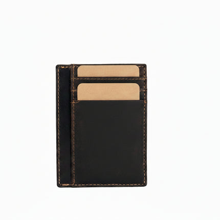 Leather Card Holder - GWCC01BRN (Quantity: 5 Pieces per Pack)
