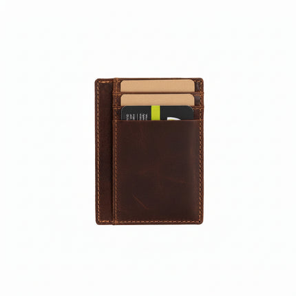 Leather Card Holder - GWCC01SAN (Quantity: 5 Pieces per Pack)