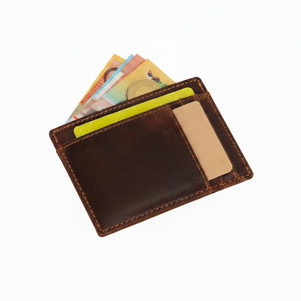 Leather Card Holder - GWCC01SAN (Quantity: 5 Pieces per Pack)