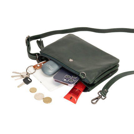 Leather Shoulder bag GW6850BGRN