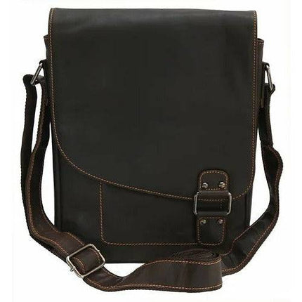 Leather Shoulder Bag - Torquay - Greenwood Leather