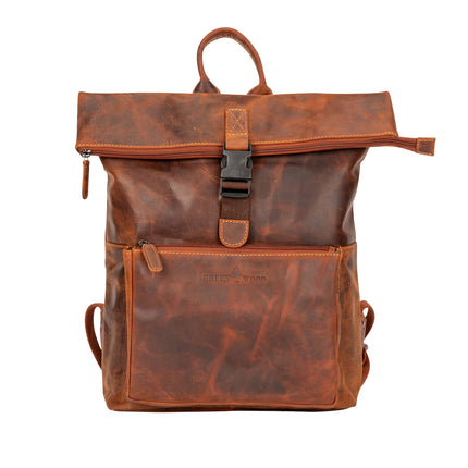 Leather Backpack Oscar - Sandal BP014SAN