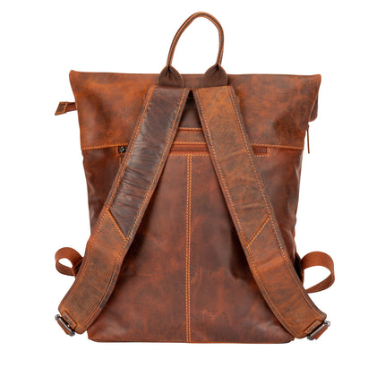 Leather Backpack Oscar - Sandal BP014SAN