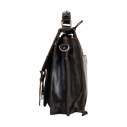 DUO CONVERTIBLE BACKPACK BRIEFCASE - NEWCASTLE - Leather Greenwood Bag | The Greenwood Leather Online Shop Australia