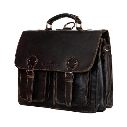 DUO CONVERTIBLE BACKPACK BRIEFCASE - NEWCASTLE - Leather Greenwood Bag | The Greenwood Leather Online Shop Australia