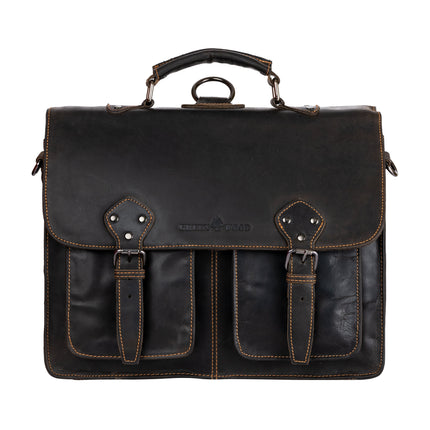 DUO CONVERTIBLE BACKPACK BRIEFCASE - NEWCASTLE - Leather Greenwood Bag | The Greenwood Leather Online Shop Australia