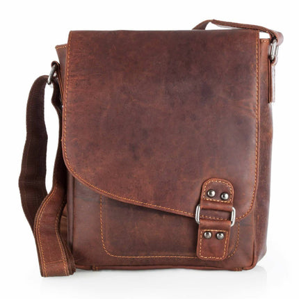 Leather Shoulder Bag Sandel - Hobart - Greenwood Leather